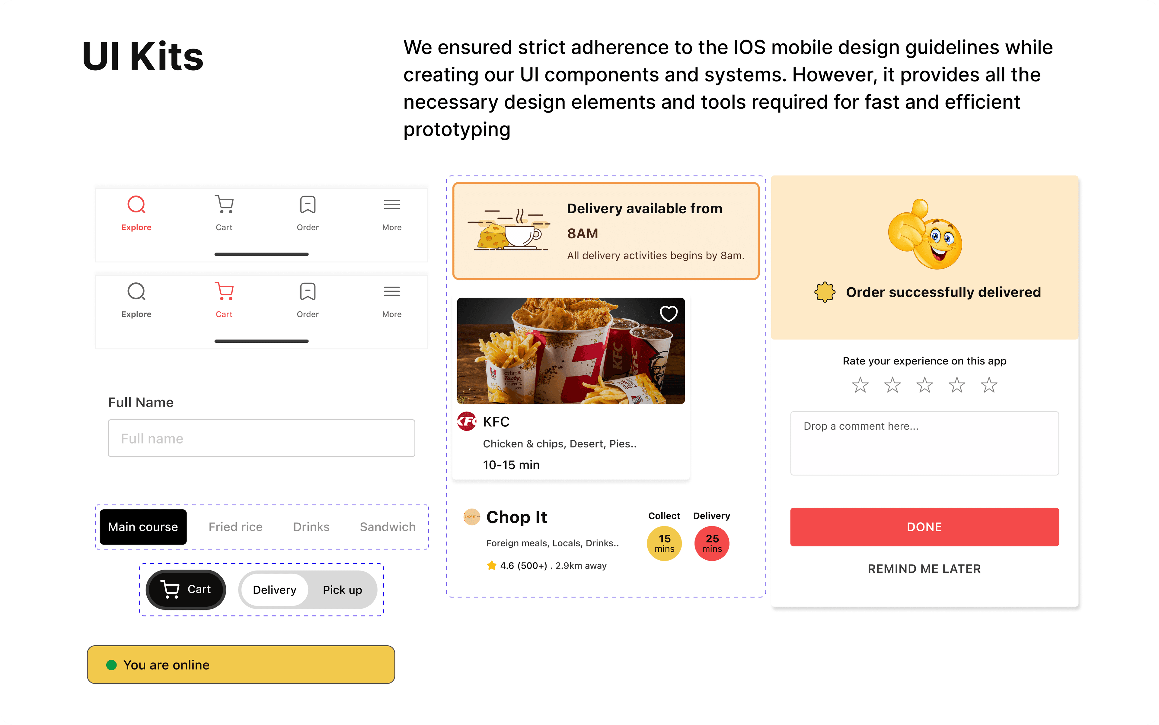Cravings UI kit